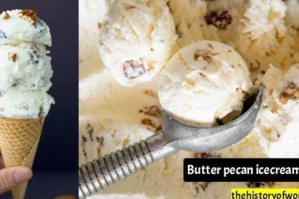 Butter pecan ice cream History